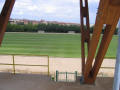 dalla tribuna coperta