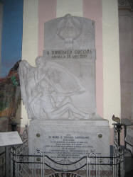 la tomba di Domenico Cocchia