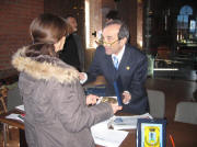 il Sindaco di Ascoli Satriano Antonio Rolla - premiazioni