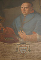 Tela raffigurante Mons. Antonio Maria Nappi 