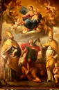 dipinto "Madonna del Rosario e Santi"