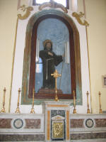 altare di San Francesco di Paola - nicchia