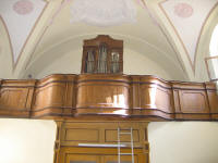 coro e organo del XIX secolo
