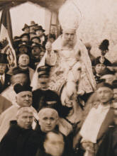 Solenne ingresso ad Ascoli Satriano, il 6 gennaio 1932