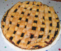dolci tipici - pizza con le amarene