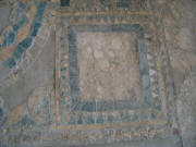la Cenatio - particolare tappeti in opus sectile