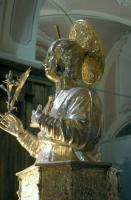 Busto argenteo di San Potito Martire