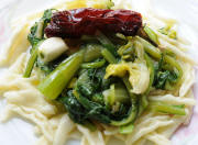 piatti tipici - cavatelli con verdure