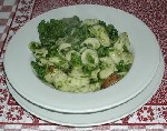 piatti tipici - orecchiette con i broccoletti