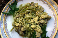 piatti tipici - spezzatino di agnello con cardoncelle