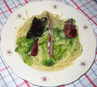 Spaghetti con broccoletti